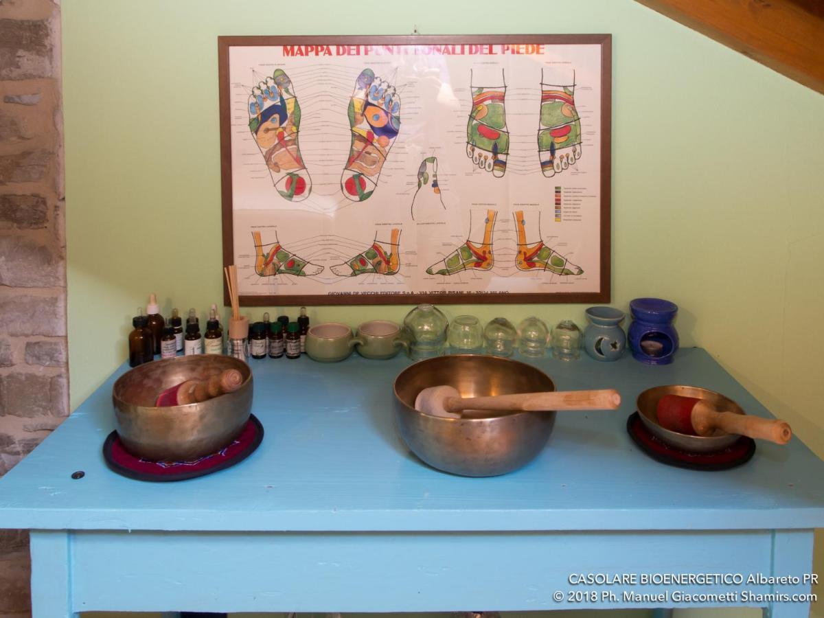 Il Casolare Bioenergetico Bed & Breakfast Albareto  Екстериор снимка