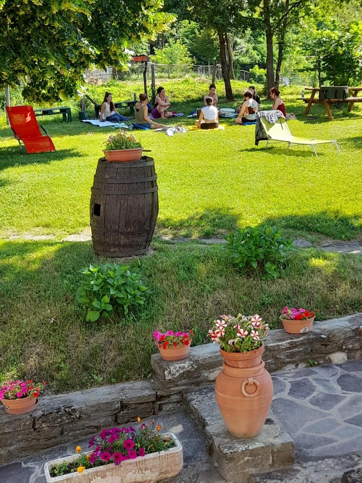 Il Casolare Bioenergetico Bed & Breakfast Albareto  Екстериор снимка